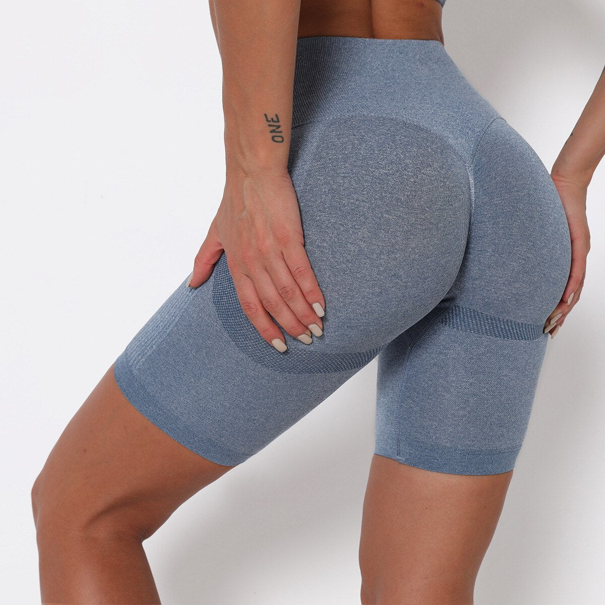 Seamless Fitness Yoga Short Pants For Women Training Workout Sports Leggings Shorts Energy Sportswear Gym Clothing Hips Lifting